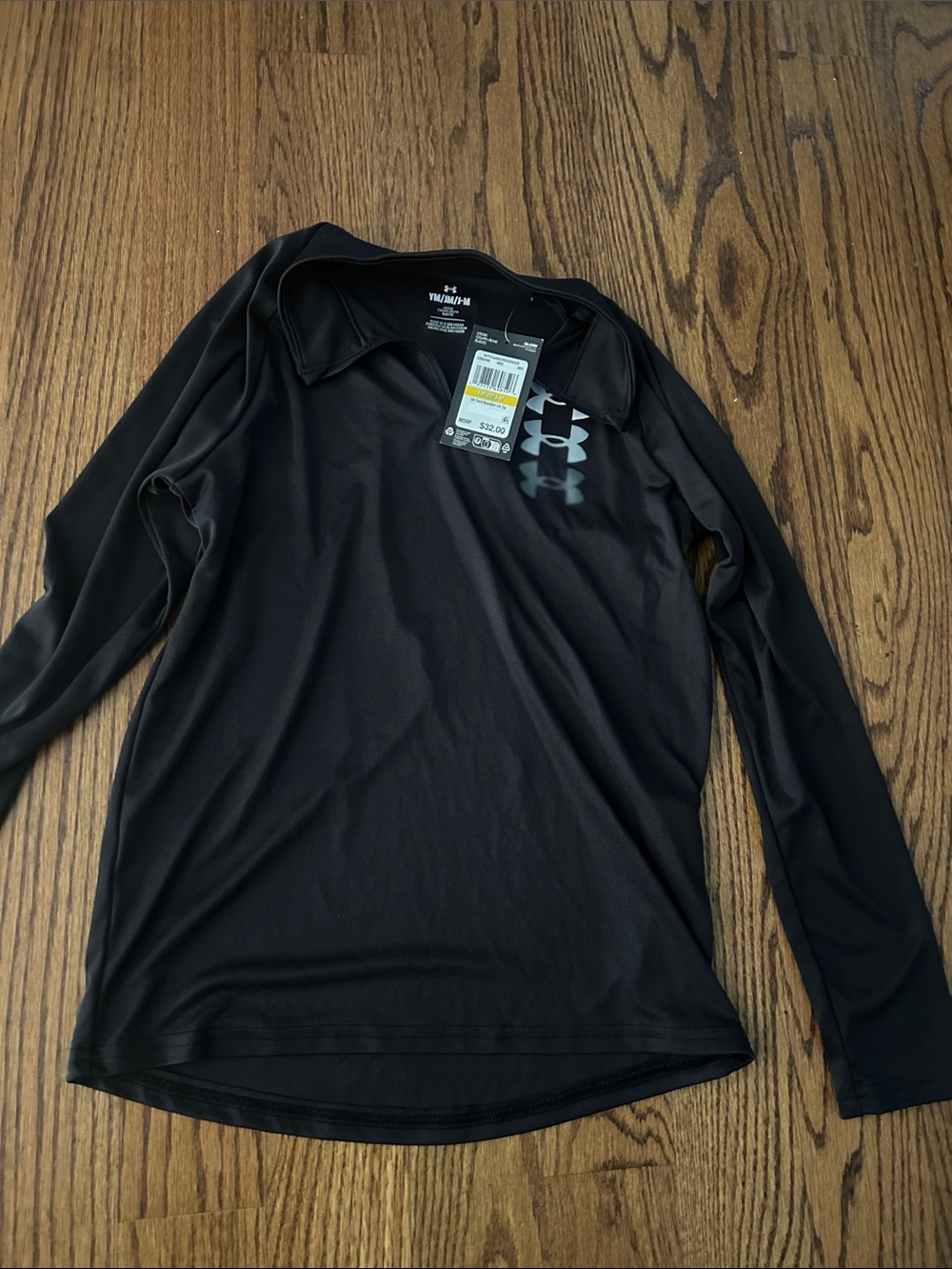 Under Armour Men’s Long Sleeve Tech Tee - Black